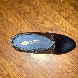 Dr. Scholls wedge bootie.